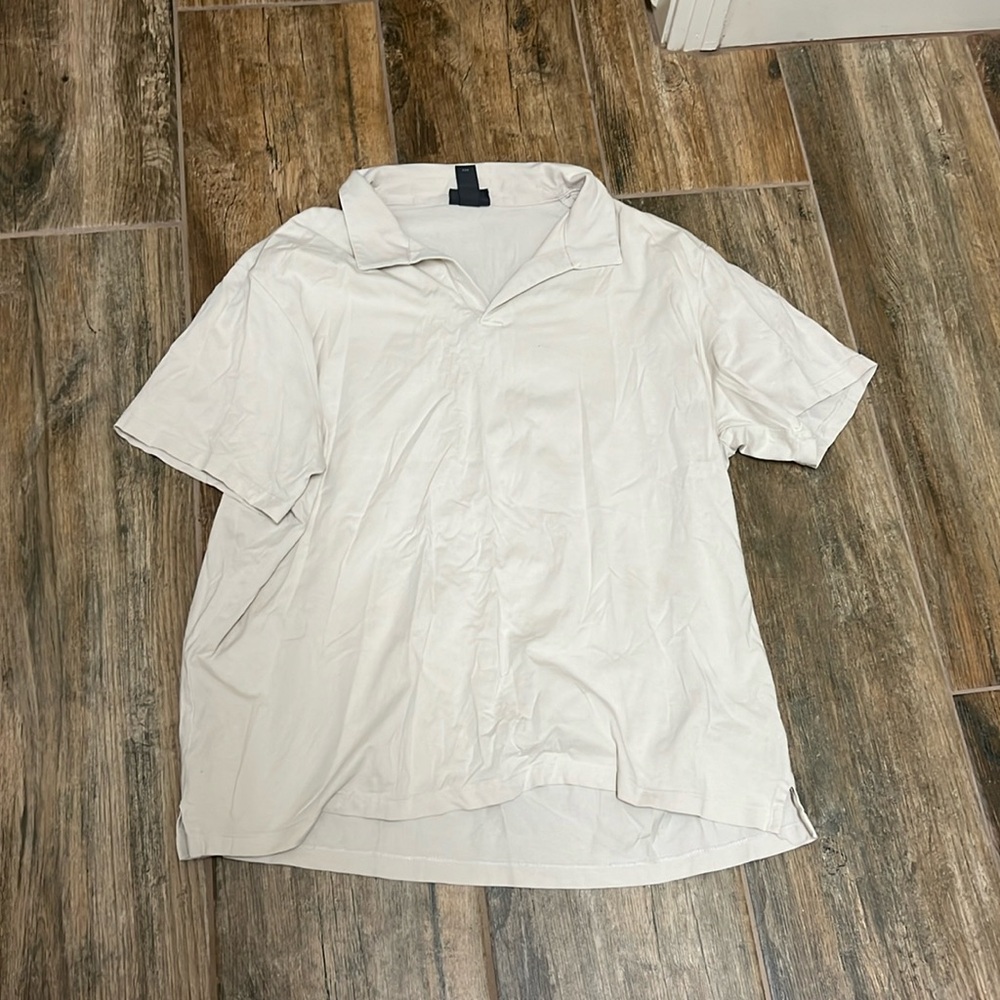 H&M XL TEE CREME